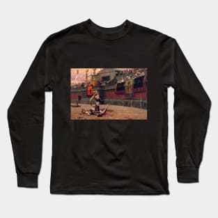 Thumbs Down (Pollice Verso) - Jean-Léon Gérôme Long Sleeve T-Shirt